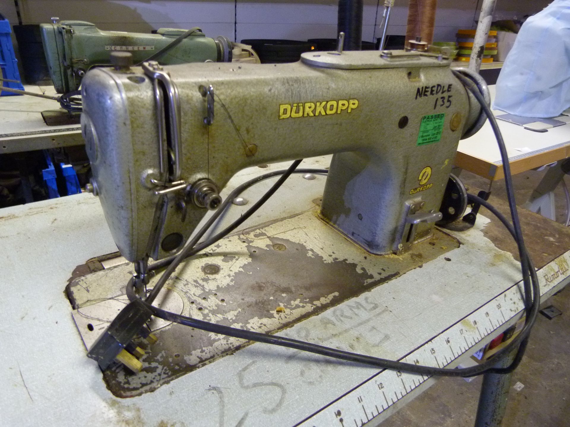 *Durkopp Sewing Machine - 240V Single Phase Fitted with 13 Amp Plug - Image 2 of 2