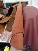 *Part 2ft Roll of Plum Offcut Leather