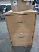 *Two Drawer Filing Cabinet