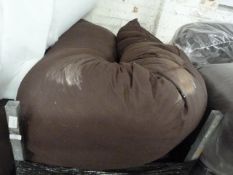 *~5 9ft Brown Bolster Cushions