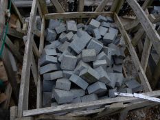 *~2sqm of Blue Granite Smooth Bricks