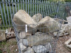 *Pallet of Rough Decorative Stones