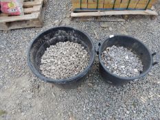 *Two Buckets of Grey Gravel