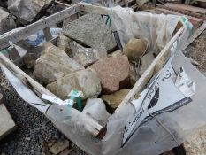 *Pallet of Rough Decorative Stones