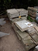 *~12sqm of Reclaimed Sandstone Pavers
