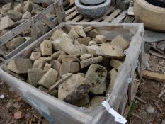 *Pallet of Rough Decorative Stones