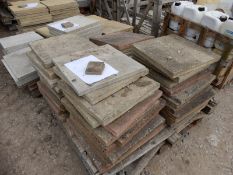 *~35 450x450mm Reclaimed Paving Slabs