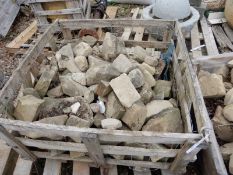 *Pallet of Rough Decorative Stones