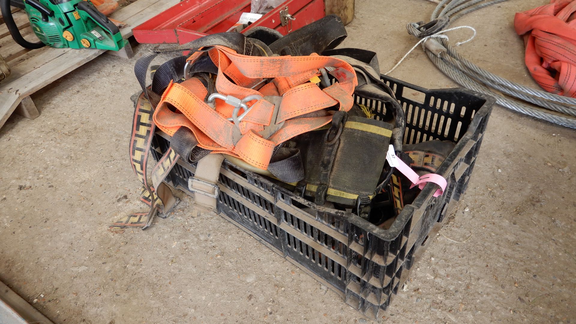 *Box of Assorted Climbing Harnesses