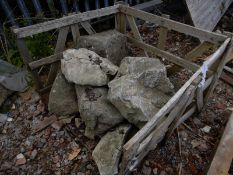 *Pallet of Rough Decorative Stones