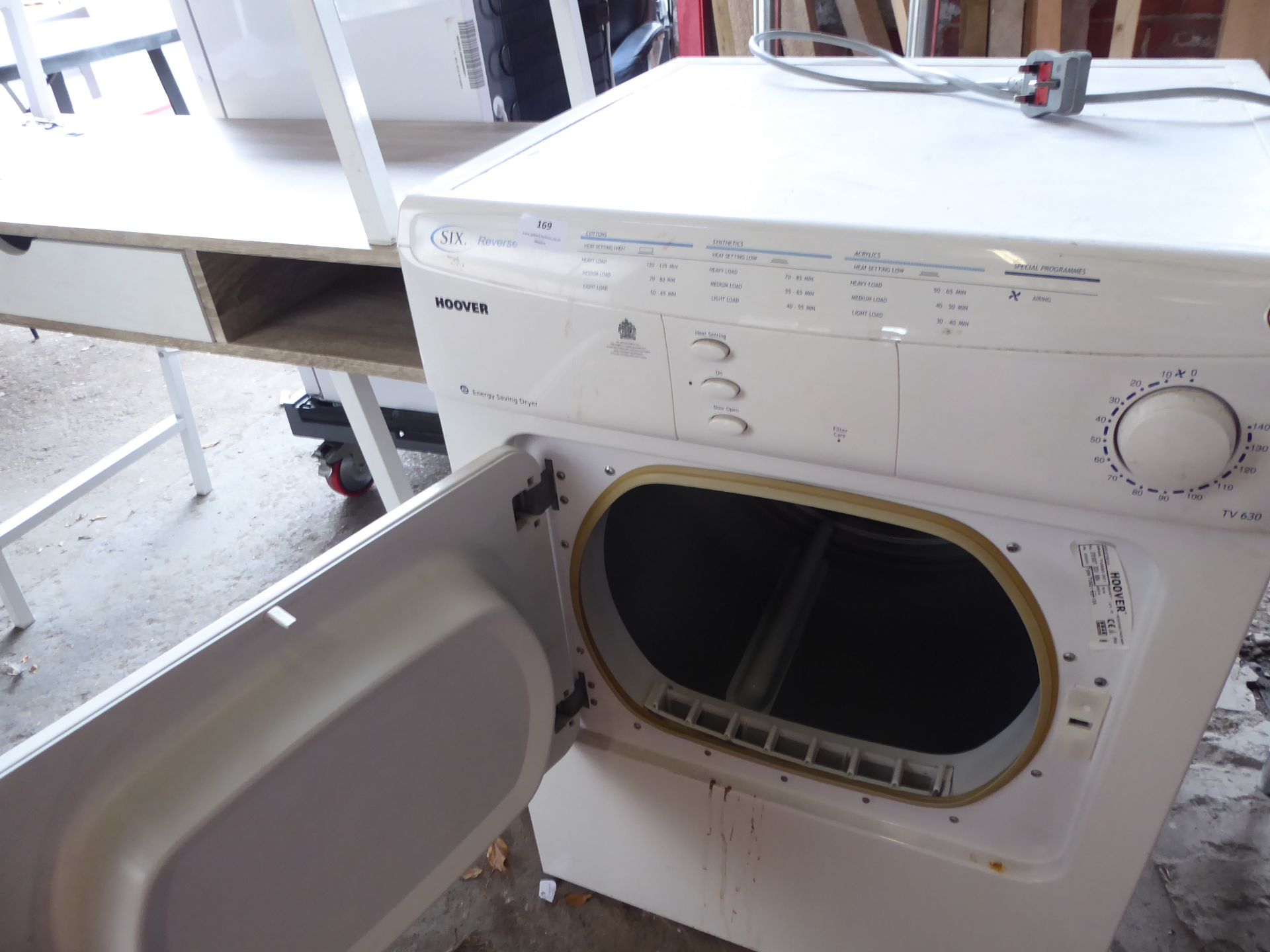 * Hoover tumble dryer - Image 2 of 2