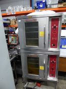 * Blodgett mark 5 electric double oven on stand with castors