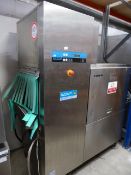 * Meiko K160 PI conveyor dishwasher - complete with 1 x roller feedtable