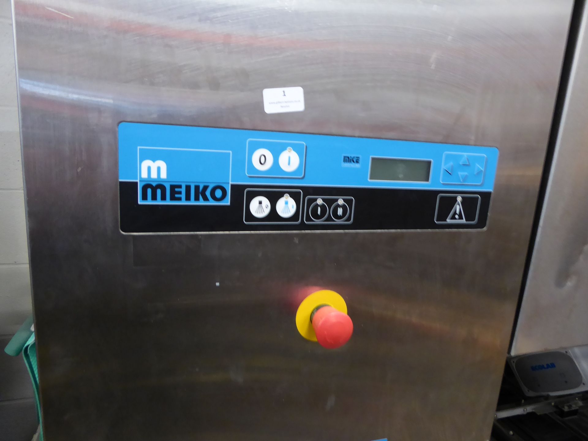 * Meiko K160 PI conveyor dishwasher - complete with 1 x roller feedtable - Image 6 of 9