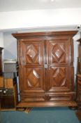 French Walnut Louis XIII Armoire