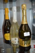 Three Bottles of Italian Prosecco