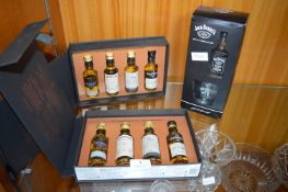 Two Marks & Spencer Miniature Whiskey Boxes plus J
