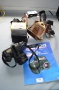 Yashica 270 Camera plus Assorted Vintage Cameras e