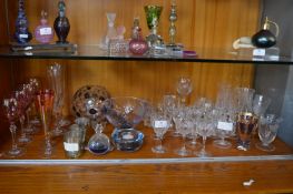 Glassware; Bowls, Drinking Glasses, Tealight Holde