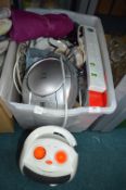 Assorted Household Goods and Electric Items, Potte