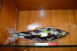 Large Murano Glass Fish