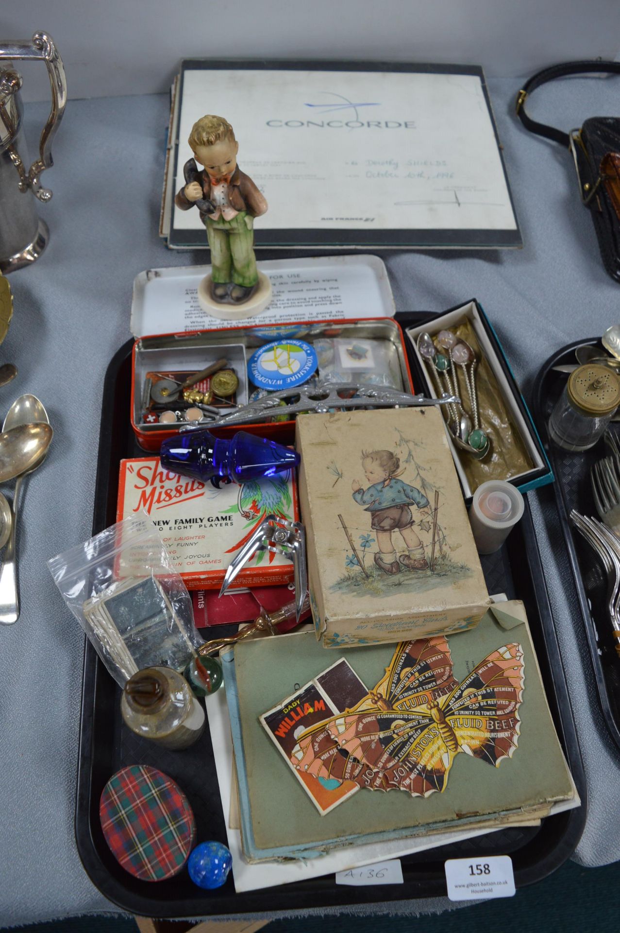 Tray Lot of Collectibles