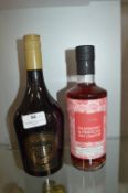 Chocolate Yule Log Cream, and Raspberry Gin Liqueu