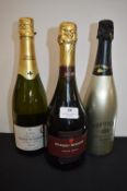 Three Bottles of Cava