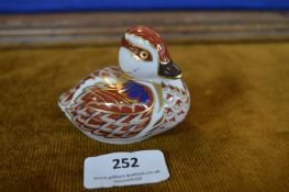 Royal Crown Derby Duck with Gold Seal