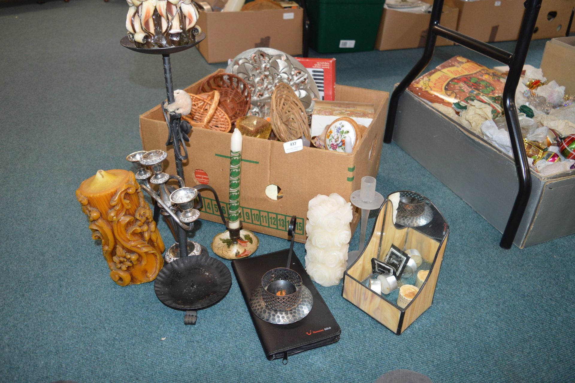 Decorative Candles, Ornaments, etc. - Image 2 of 2