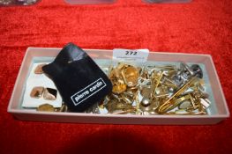 Cufflink and Tie Pins, etc.