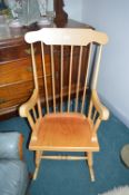 Wooden Rocking Chair