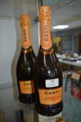 Two Bottles of Canti Italian Prosecco