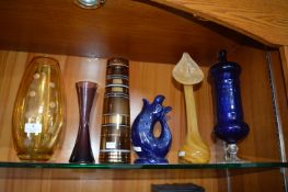 Retro Glass and Pottery Items