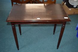 Dark Wood Occasional Table