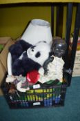 Soft Toys, Dolls, Clocks, Lamps, Teddy Bears, etc.