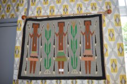 South American Woven Wall Hanging