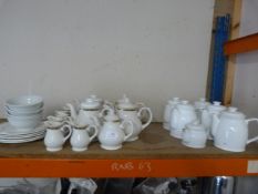 *Large Quantity of Assorted Teapots, Milk Jugs, an