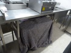 *Stainless Steel Double Sink Unit with Drainer 2.7