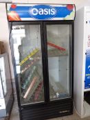 *True Double Door Drinks Display Fridge