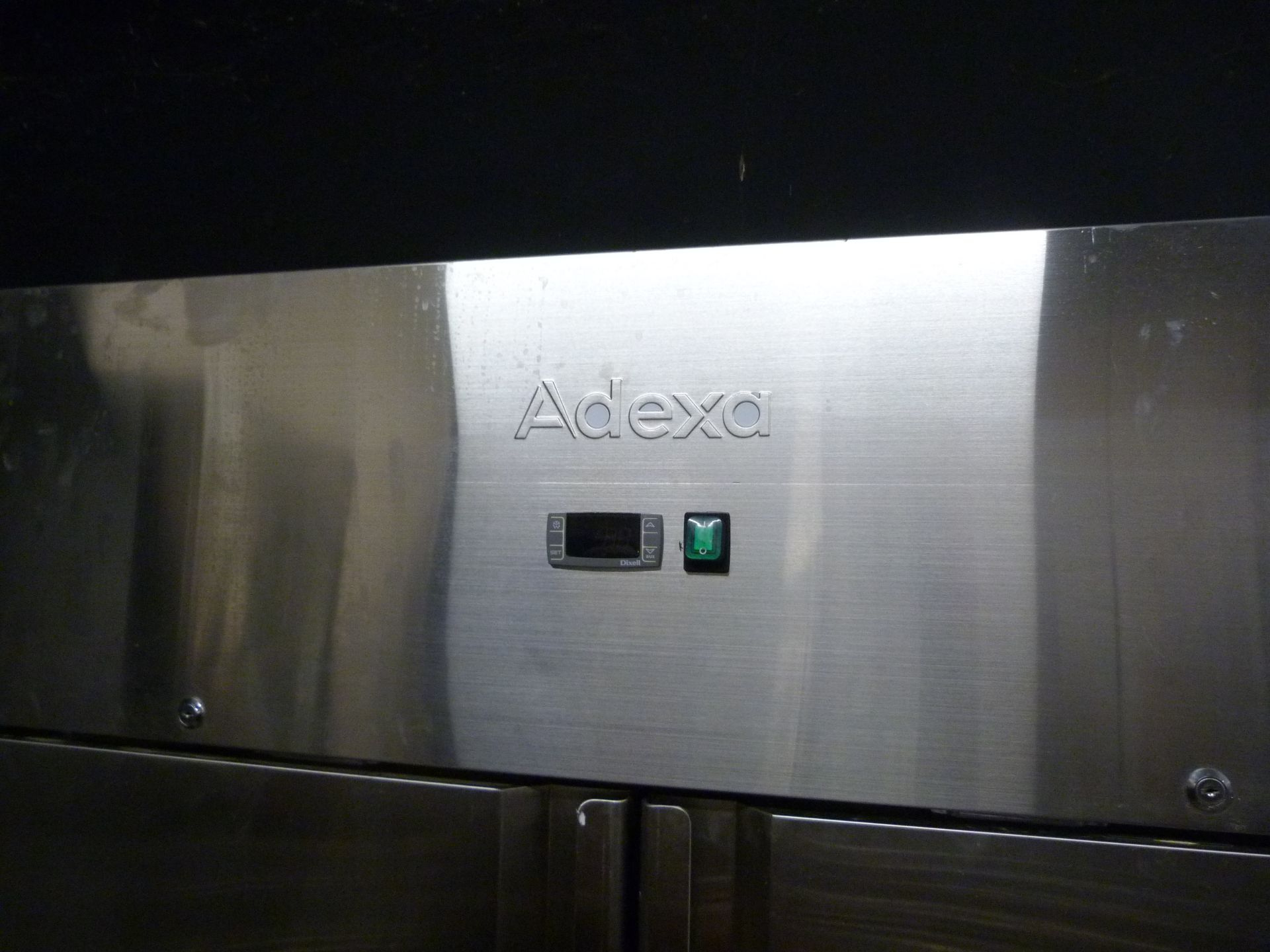 *Adexa Stainless Steel Double Door Refrigerator Mo - Image 2 of 3