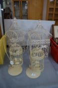 Decorative Bird Cages and Tealight Holders