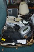 Electrical Items; Radios, Teasmade, Lamps, etc.