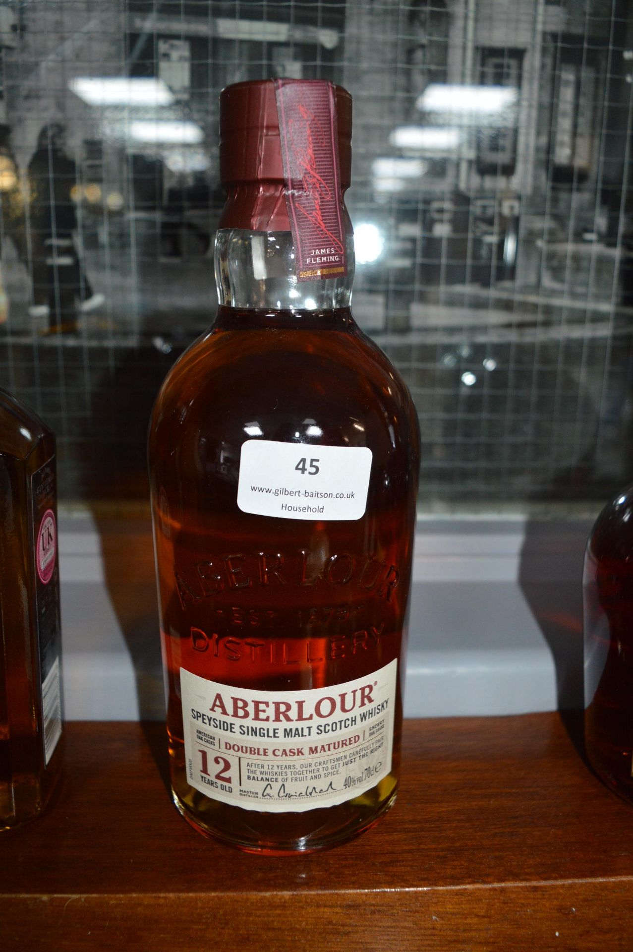 Aberlour 12 Year Old Single Malt Scotch Whisky 70c