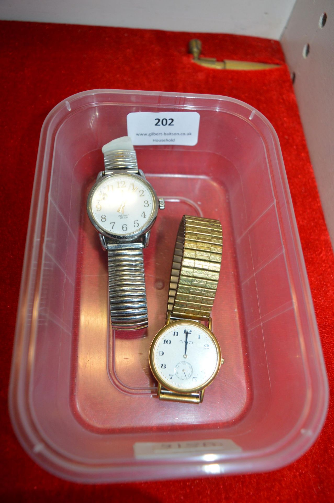 Two Gents Wristwatches by Tissot and Timex