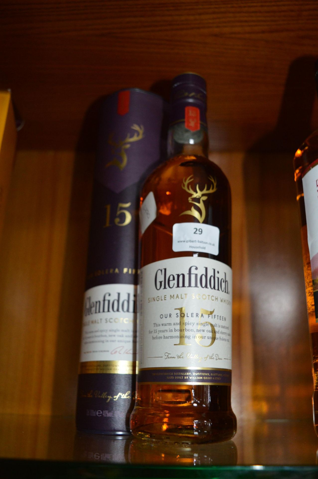 Glenfiddich 15 Year Solera Single Malt Scotch Whis