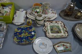 Vintage Pottery Items by Wade, etc.