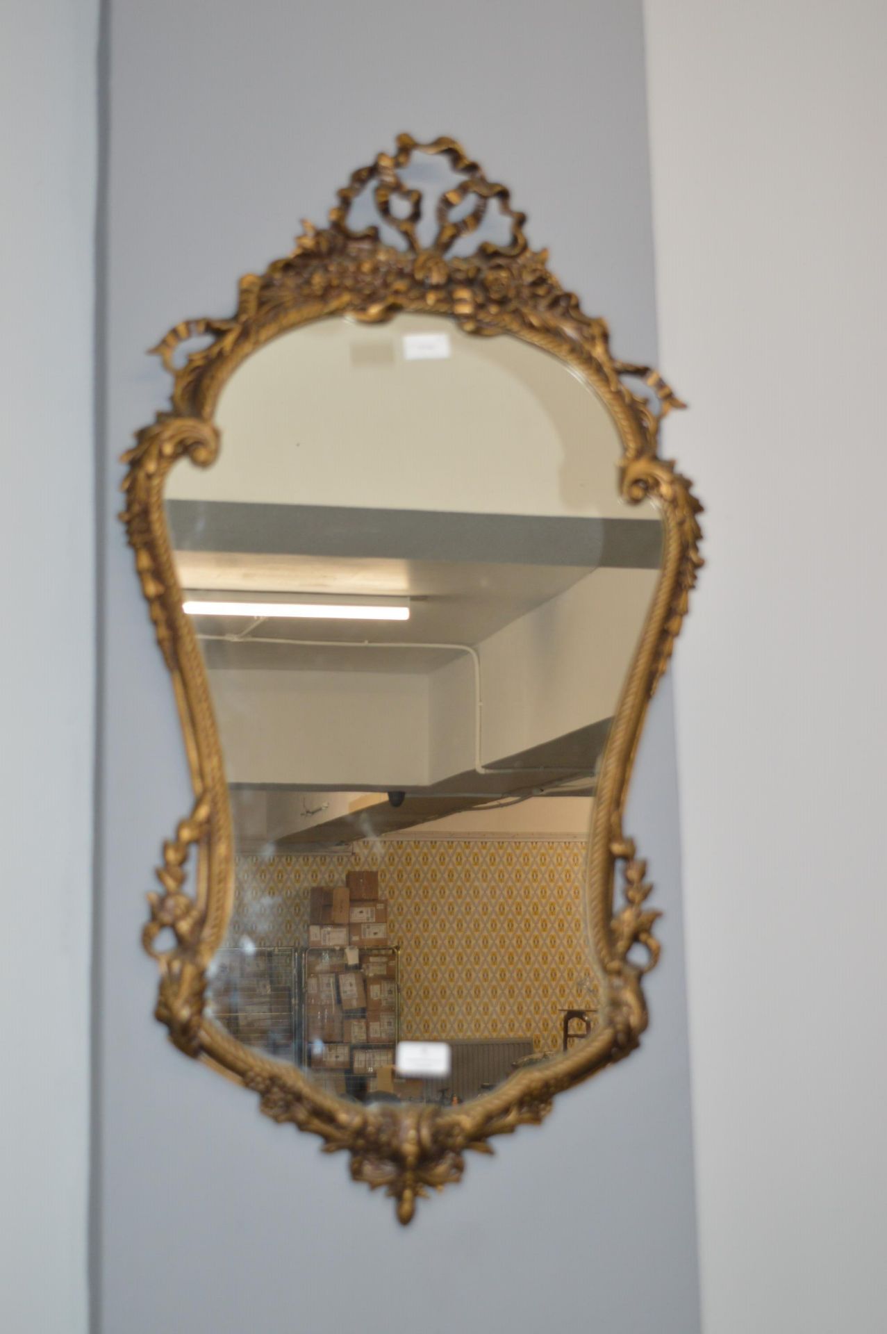 Ornate Gilt Framed Mirror