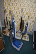 Five Vintage Hoover Vacuums