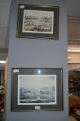 Two Small Framed L.S. Lowry Prints